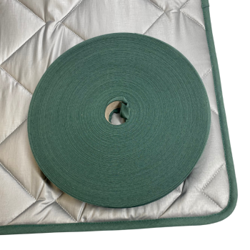 Schrägband Einfassband Farbe 795 dunkelgrün